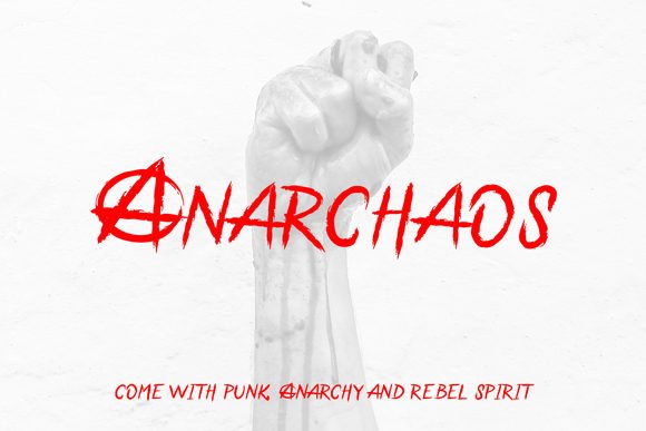 Anarchaos Font - Featured Image