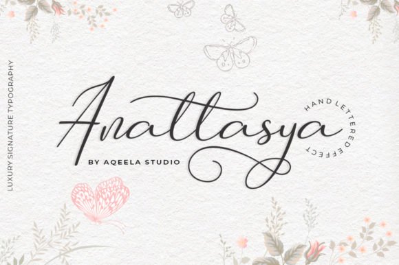 Anattasya Font - Featured Image