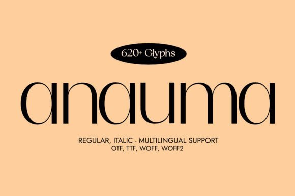 Anauma Font - Featured Image