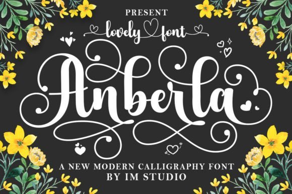 Anberla Font - Featured Image