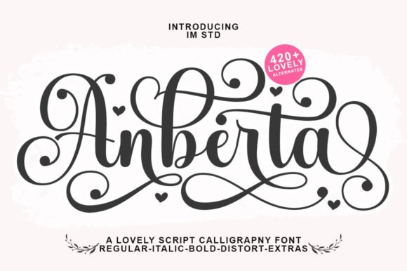Anberta Font - Featured Image