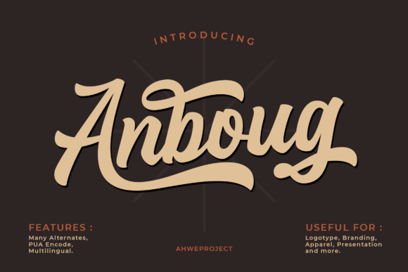 Anboug Font - Featured Image