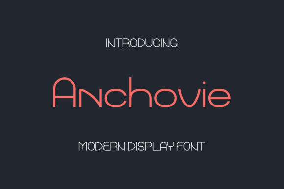 Anchovie Font - Featured Image