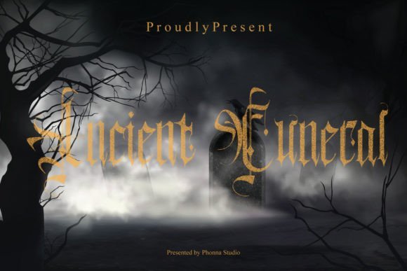 Ancient Funeral Font - Featured Image