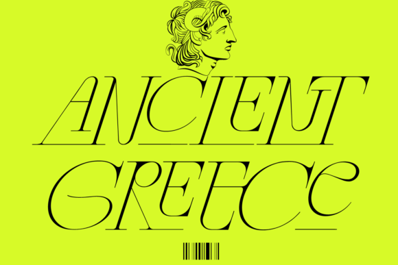 Ancient Greece Font - Featured Image