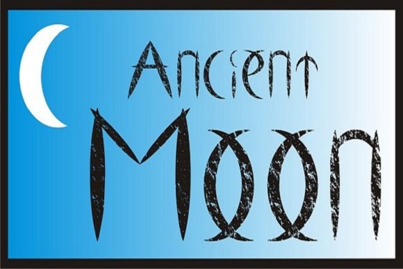 Ancient Moon Font - Featured Image