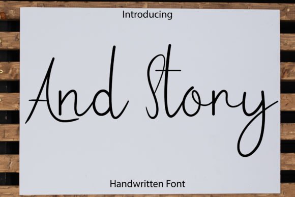 And Story Font - Featured Image