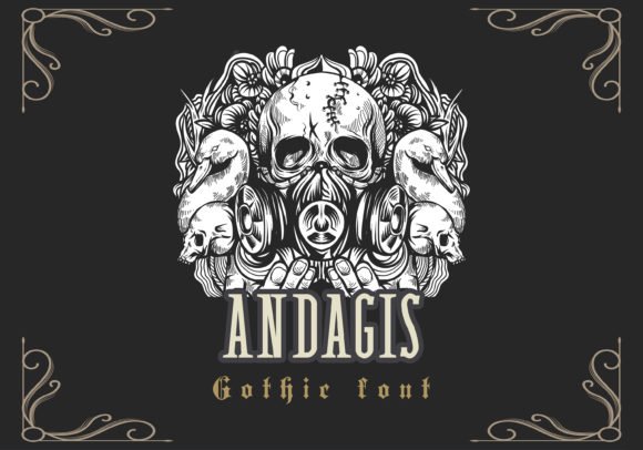 Andagis Font - Featured Image