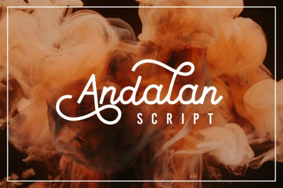 Andalan Script Font - Featured Image