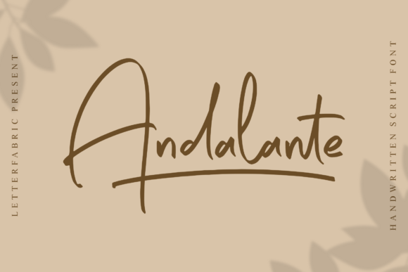 Andalante Font - Featured Image