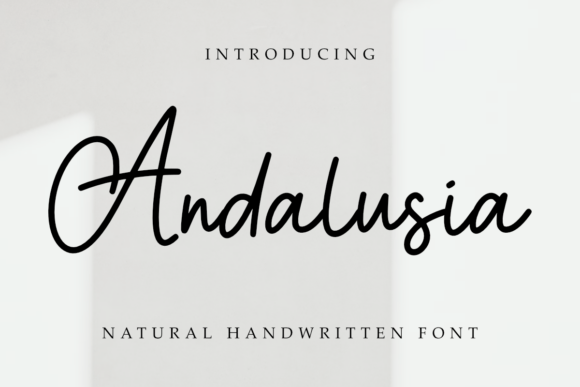 Andalusia Font - Featured Image