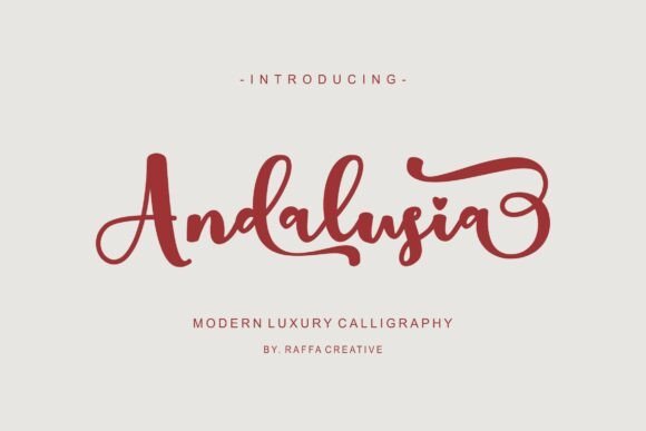 Andalusia Font - Featured Image