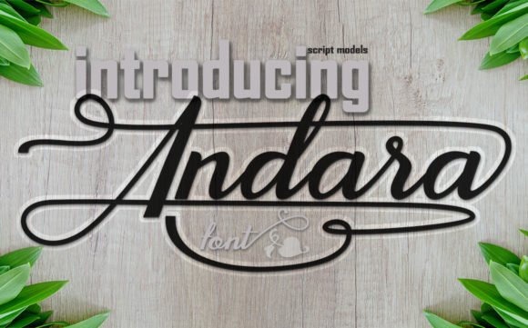 Andara Font - Featured Image