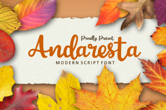 Andaresta Font - Featured Image