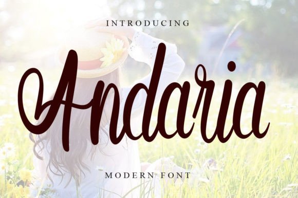Andaria Font - Featured Image