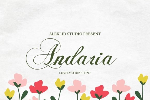 Andaria Font - Featured Image
