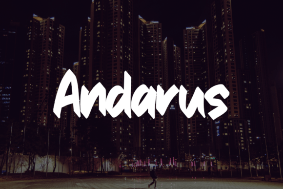 Andarus Font - Featured Image