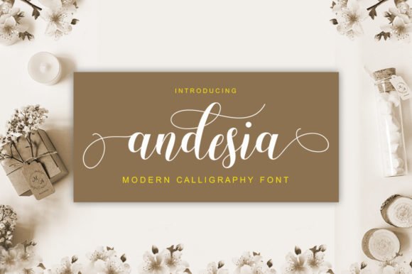 Andesia Font - Featured Image