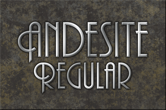 Andesite Font - Featured Image
