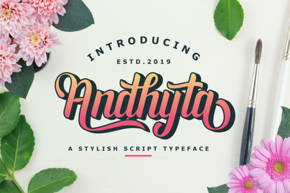 Andhyta Font - Featured Image