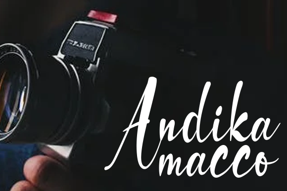 Andika Macco Font - Featured Image
