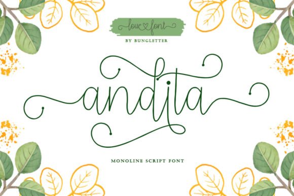 Andita Font - Featured Image