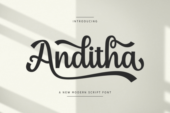 Anditha Font - Featured Image