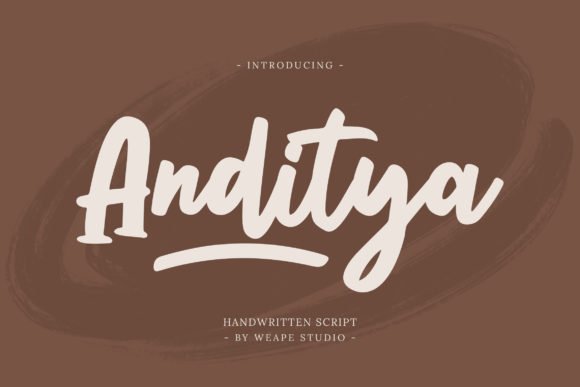 Anditya Font - Featured Image