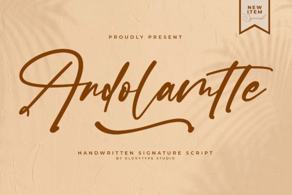 Andolamtte Font - Featured Image