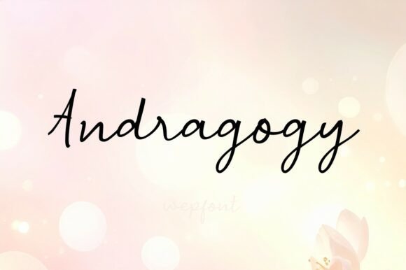 Andragogy Font - Featured Image