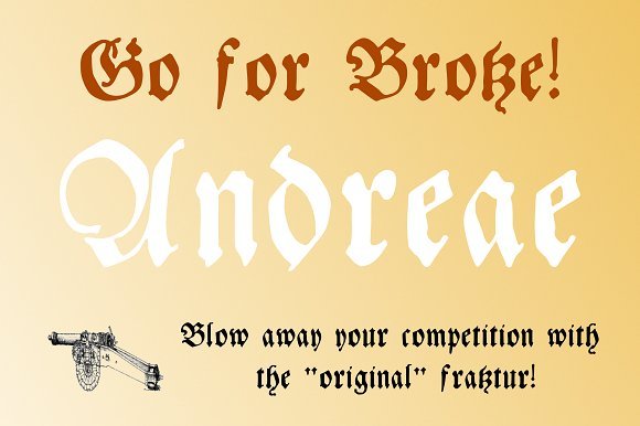 Andreae Font - Featured Image