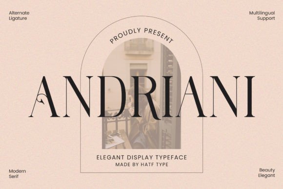 Andriani Font - Featured Image
