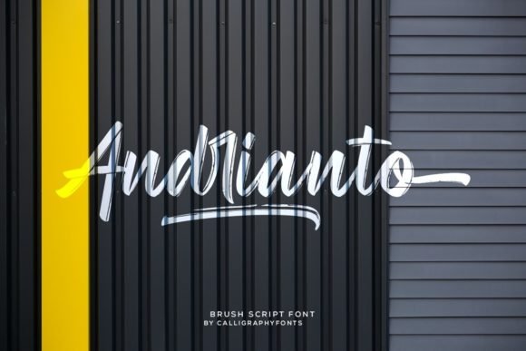 Andrianto Font - Featured Image