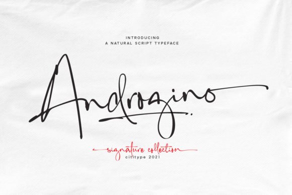 Androgino Font - Featured Image
