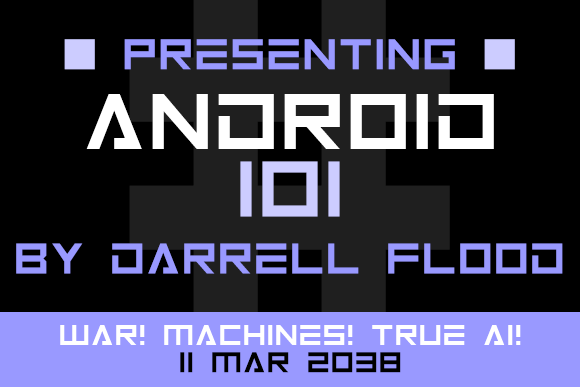 Android 101 Font - Featured Image