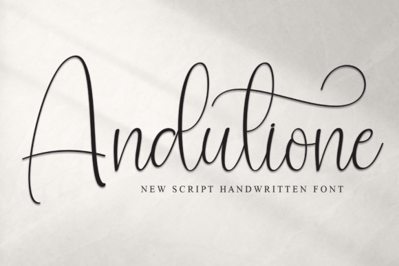 Andutione Font - Featured Image
