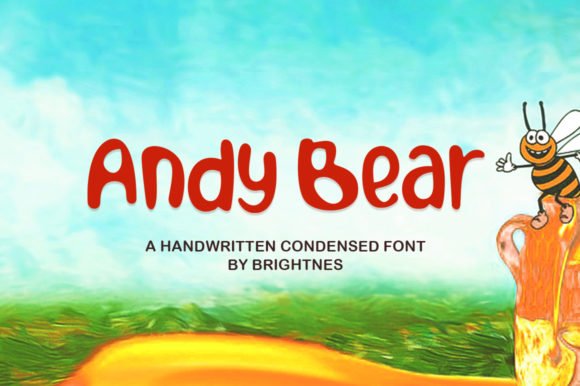 Andy Bear Font - Featured Image