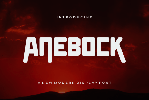 Anebock Font - Featured Image