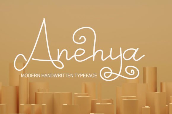 Anehya Font - Featured Image