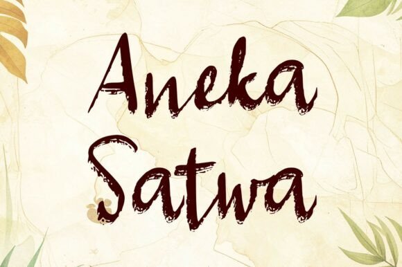Aneka Satwa Font - Featured Image