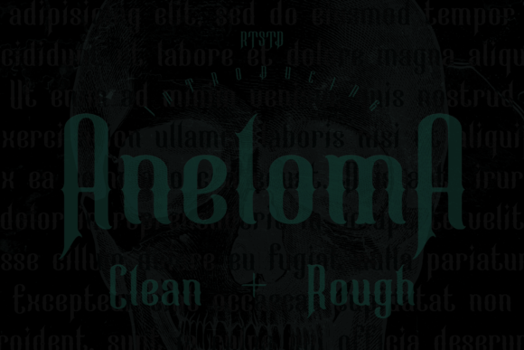 Aneloma Font - Featured Image