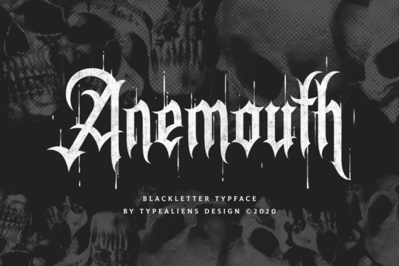Anemouth Font - Featured Image