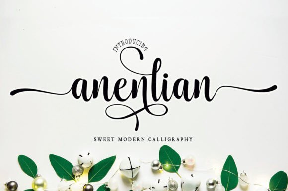 Anenlian Font - Featured Image