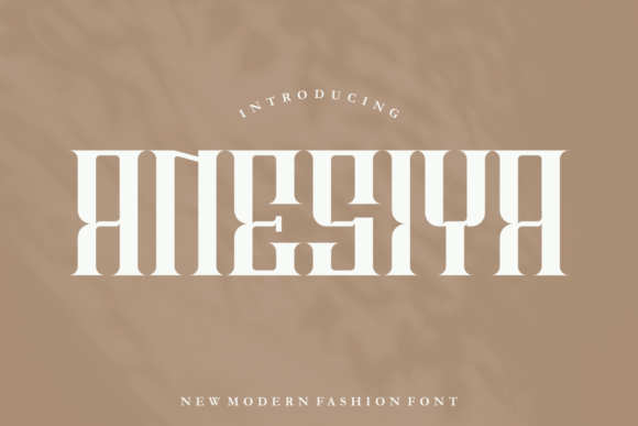 Anesiya Font - Featured Image