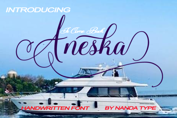 Aneska Font - Featured Image