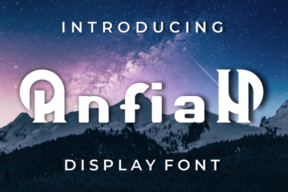 Anfiah Font - Featured Image