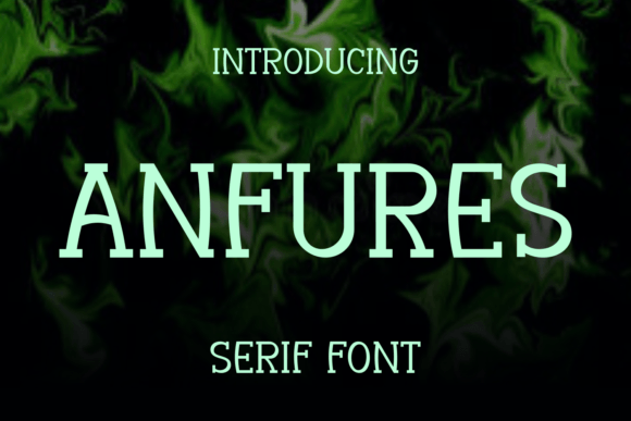 Anfures Font - Featured Image