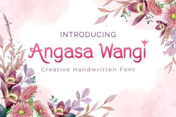 Angasa Wangi Font - Featured Image