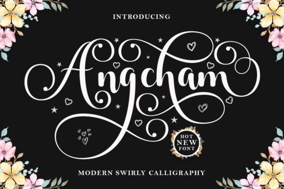 Angcham Font - Featured Image