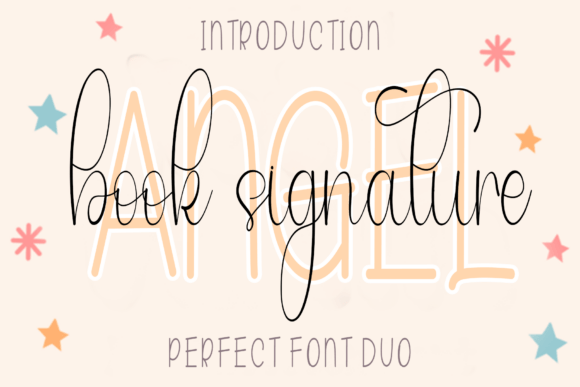 Angel Book Signature Font - Featured Image